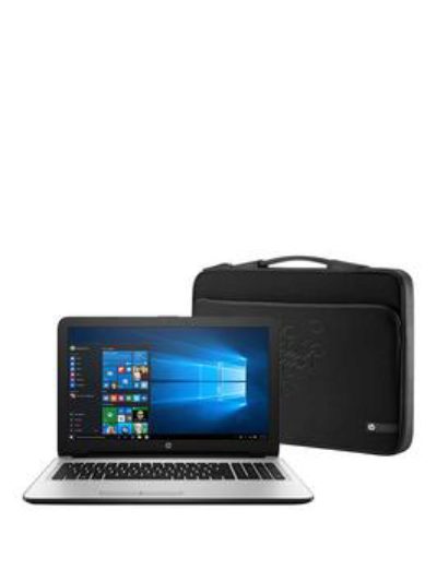 Hp 15-Ac178Na Intel&Reg; Core&Trade; I3 Processor, 6Gb Ram, 1Tb Hard Drive, 15.6 Inch Laptop With Intel&Reg; Hd Graphics And Optional Microsoft Office 365 - White/Silver - Laptop With Microsoft Office